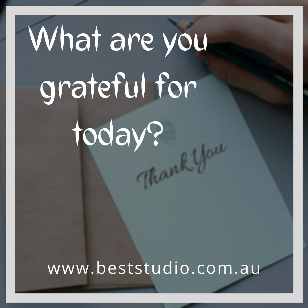 What are you grateful for?